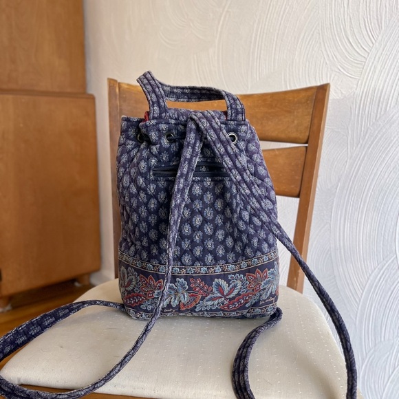 Vintage 1998 Vera Bradley Paisley Mini Backpack - Picture 3 of 5